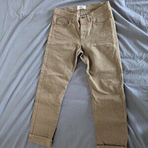 Naked & Famous- Weird Guy Duck Canvas pant 32x30